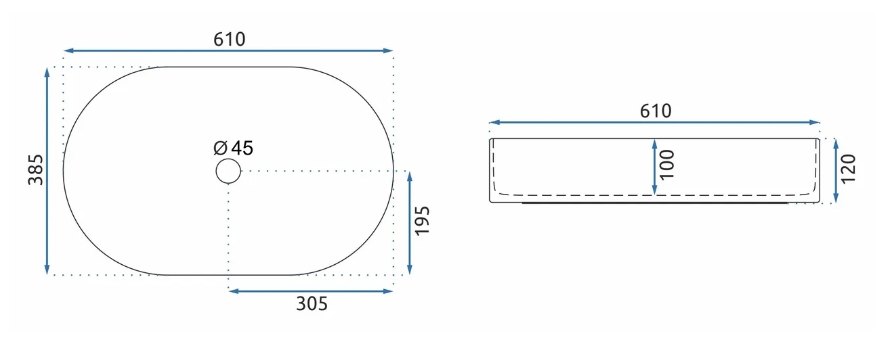 Badmöbel-Set: 80 cm Schrank und Bad Hochschrank Willy - Schwarz/Marmor Royal Schwarz-Platte