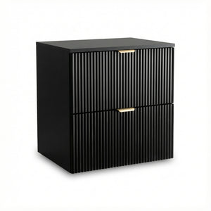 Waschtischunterschrank 60 cm Willy - Schwarz