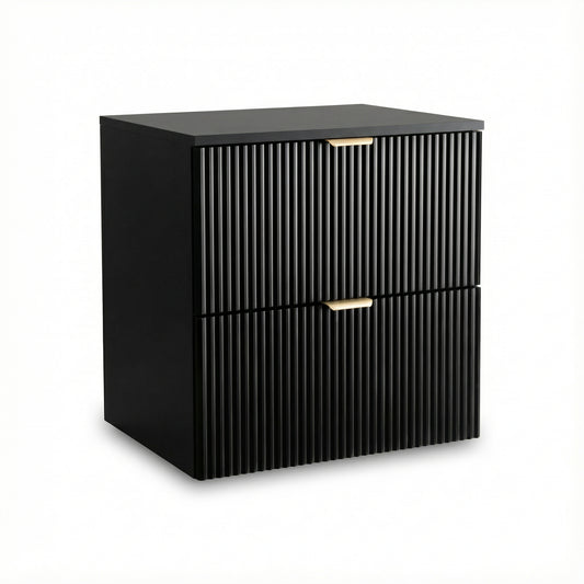 Waschtischunterschrank 60 cm Willy - Schwarz