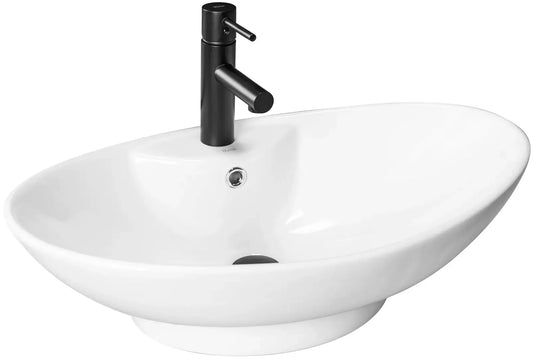Waschtisch 50 cm Rosa-2 - Weiße Keramik