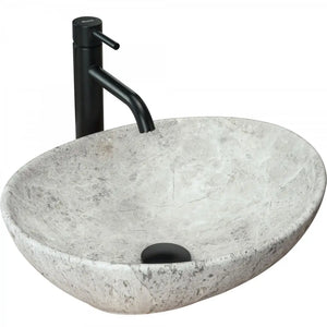 Waschtisch 40 cm Sofia - Heller Stein Matt