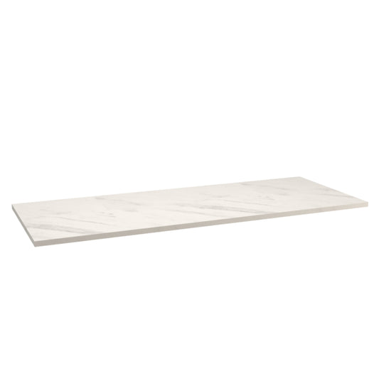 Oberplatte 160 cm für Waschtischunterschrank - Marmor Bianco