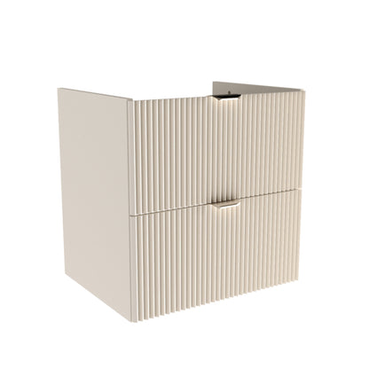 Waschtischunterschrank 60 cm, ohne Oberteil Willy - Kaschmir