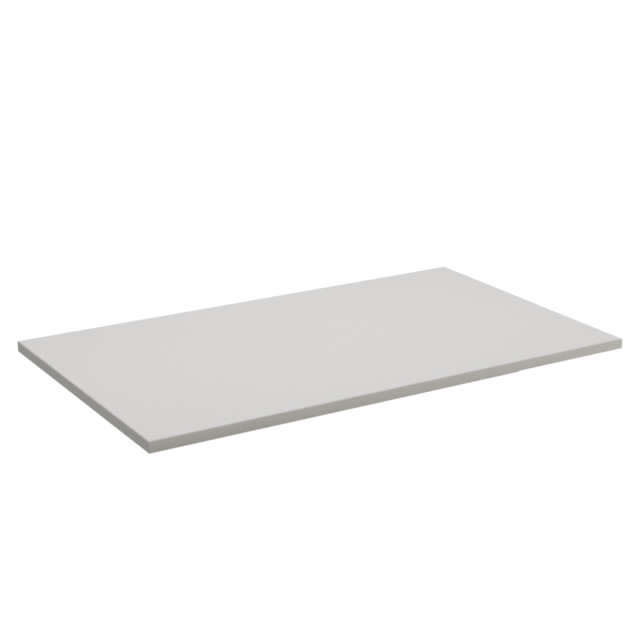 Oberplatte 60 cm für Waschtischunterschrank - Weiß