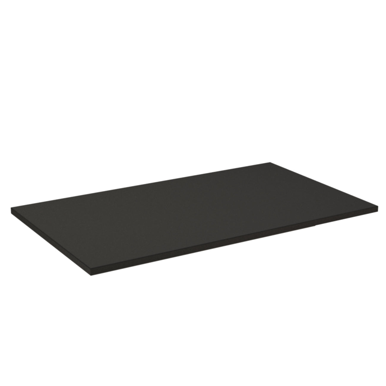 Oberplatte 60 cm für Waschtischunterschrank - Schwarz