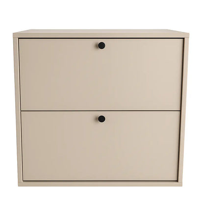 Waschtischunterschrank 60 cm, glatte Fronten Belino - Kaschmir