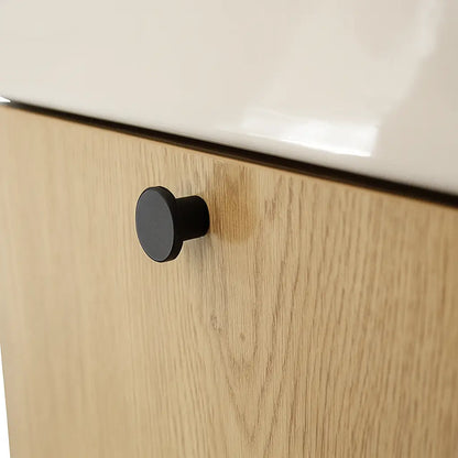 Waschtischunterschrank 40 cm mit Waschbecken Beti - Eiche Cremona
