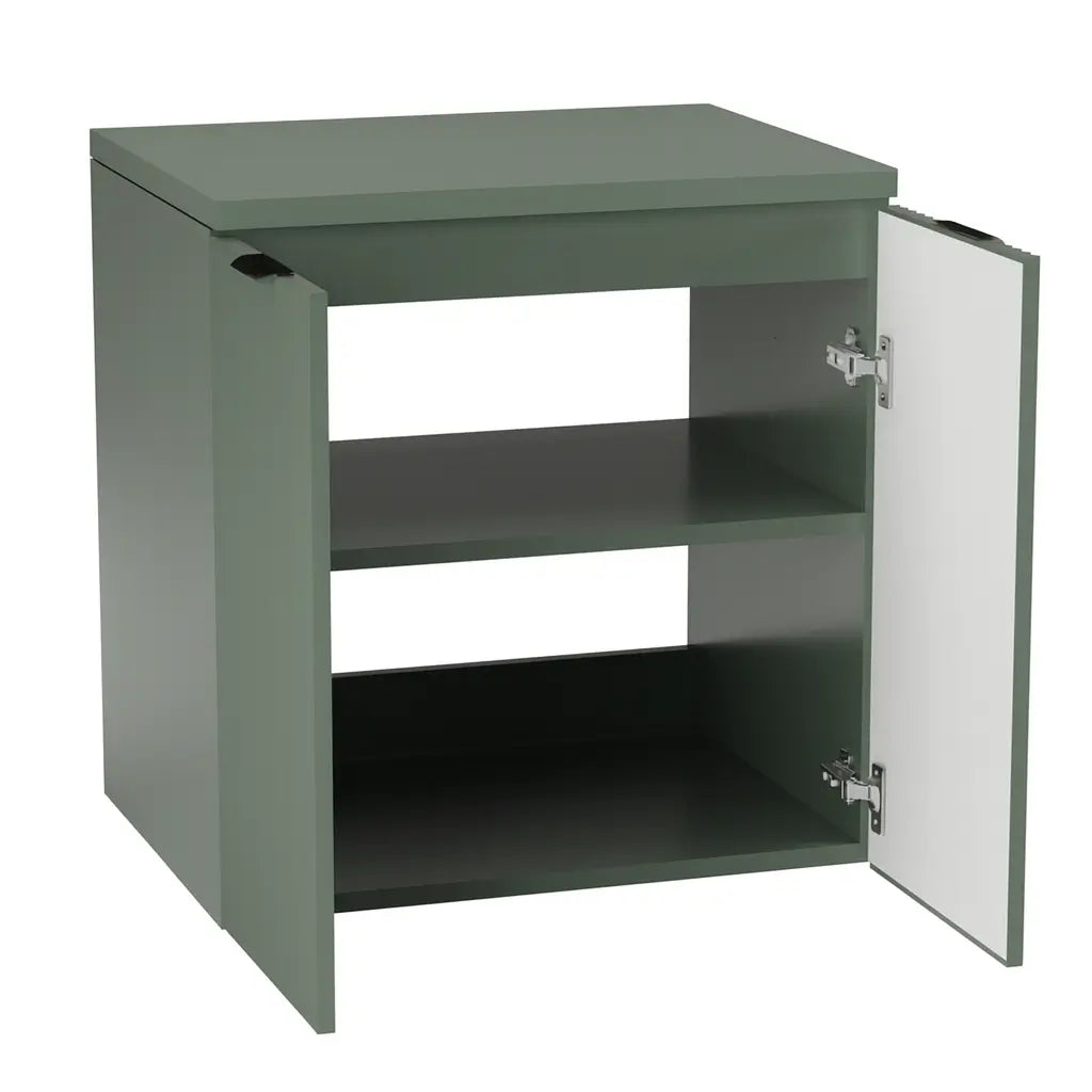 Waschtischunterschrank 60 cm mit Türen Willy - Salbei