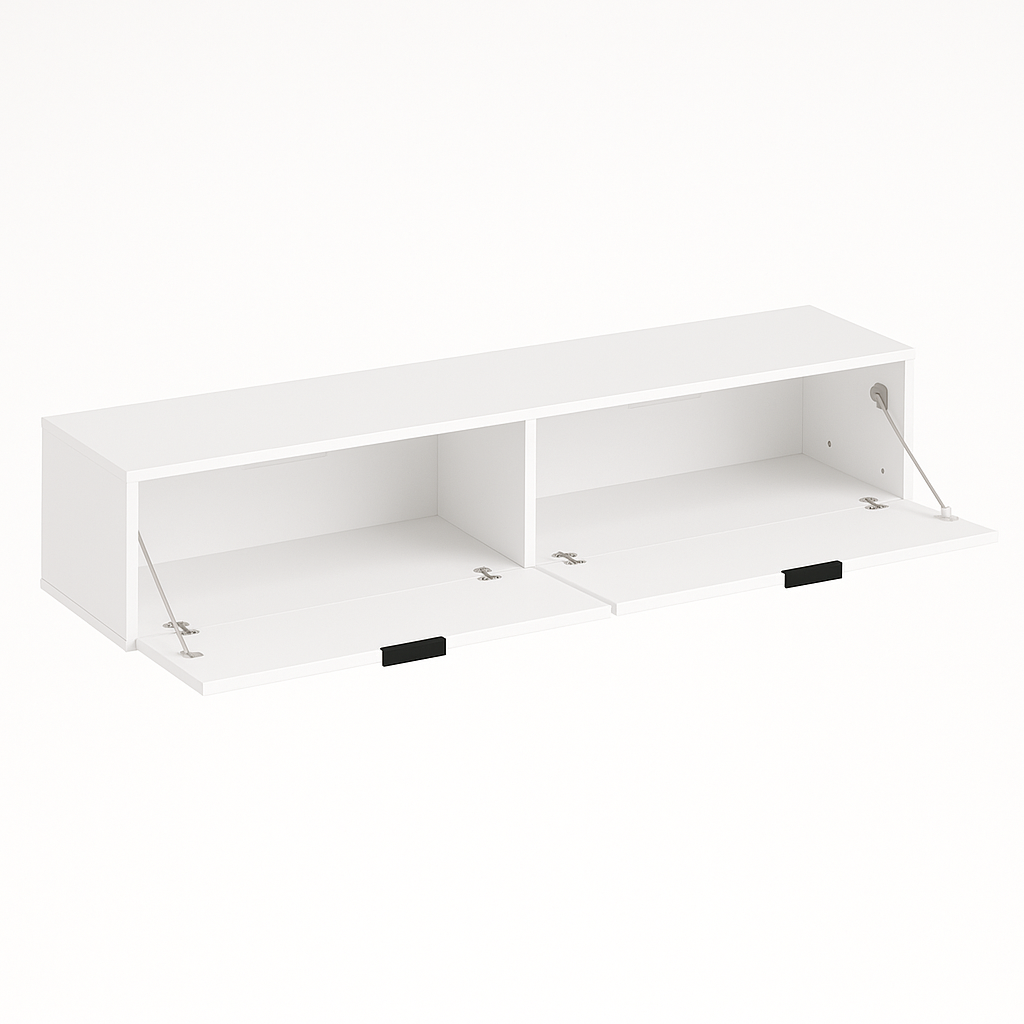 TV Schrank 140 cm Aura - Weiß