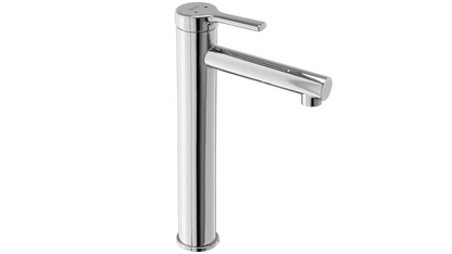 Pixel Waschtischbatterie Chrom – robust, langlebig und stilvoll, ideal für Aufsatzwaschbecken und moderne Badezimmer.