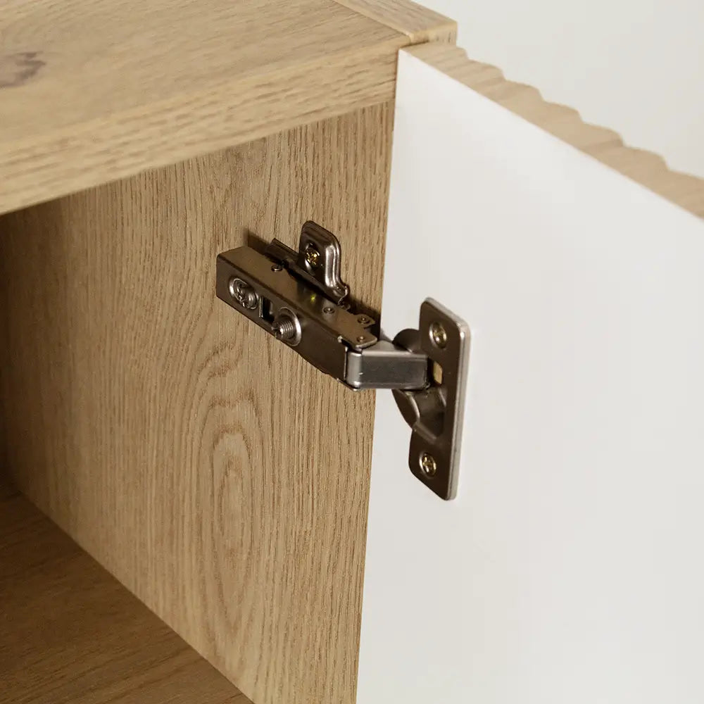 Bad Hochschrank 120 cm Willy - Eiche Cremona
