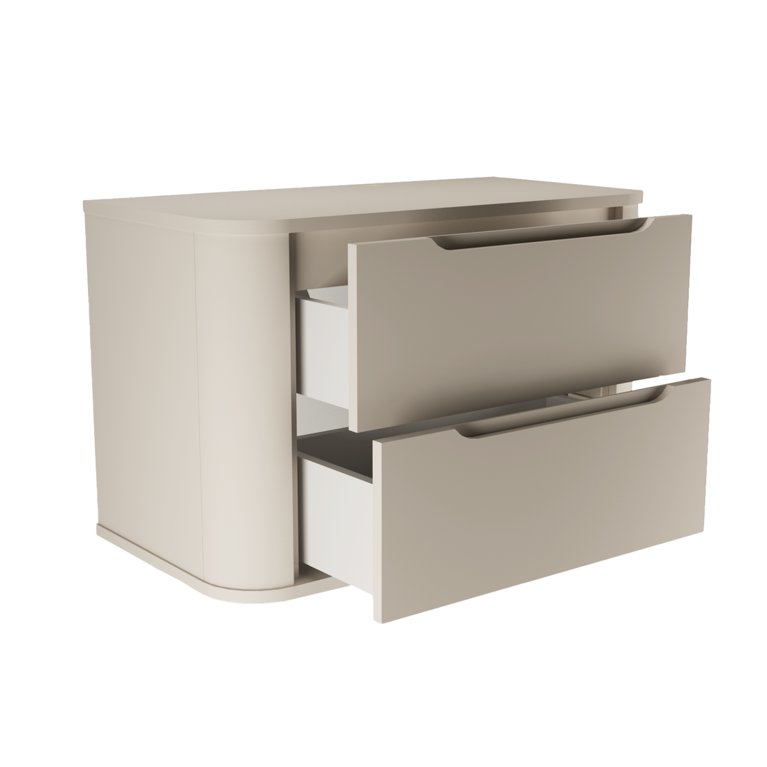 Geräumige Schubladen