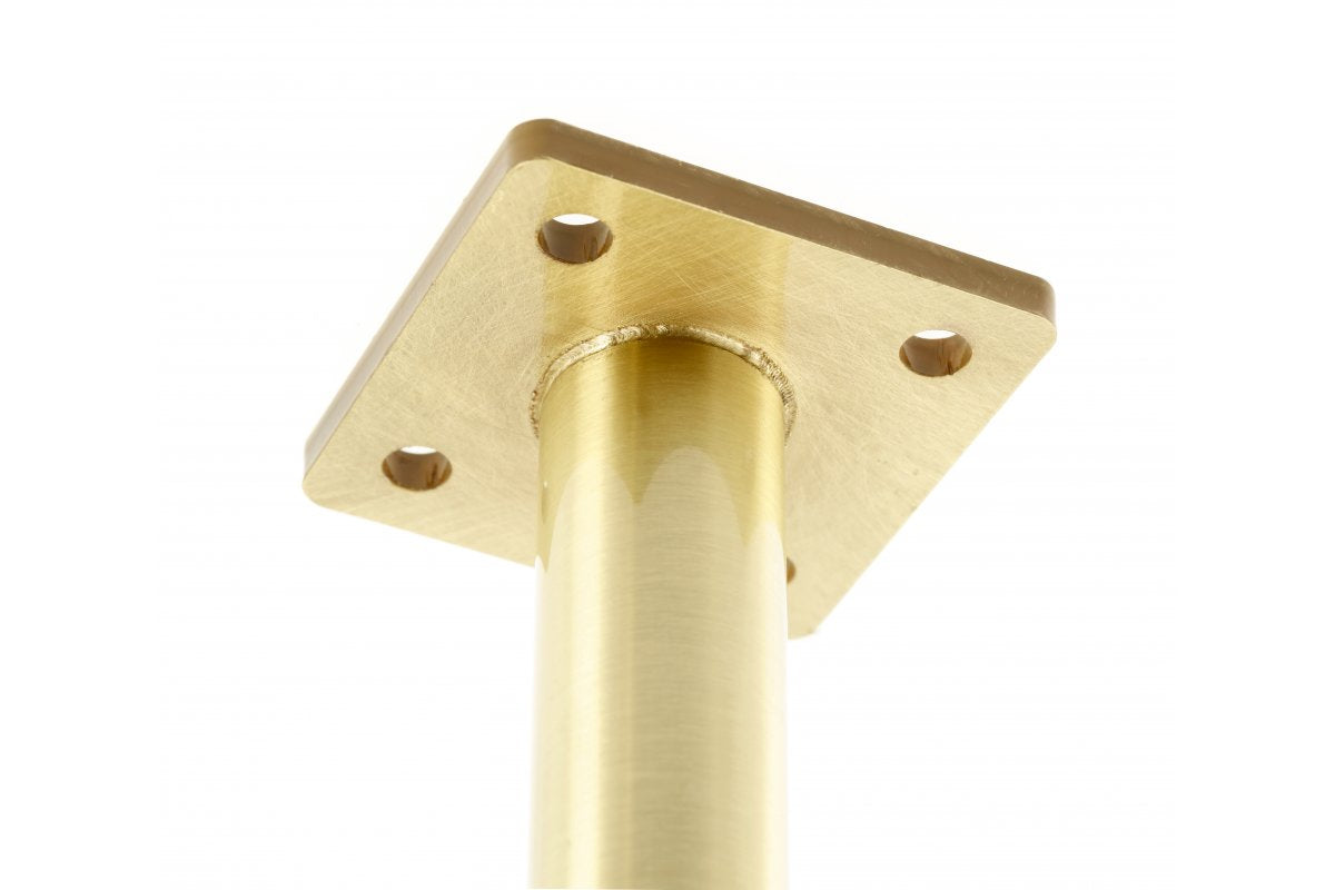 Möbelfuß aus Metall 15 cm - Gebürstetes Gold