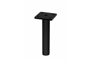 Möbelfuß aus Metall 15 cm - Schwarz