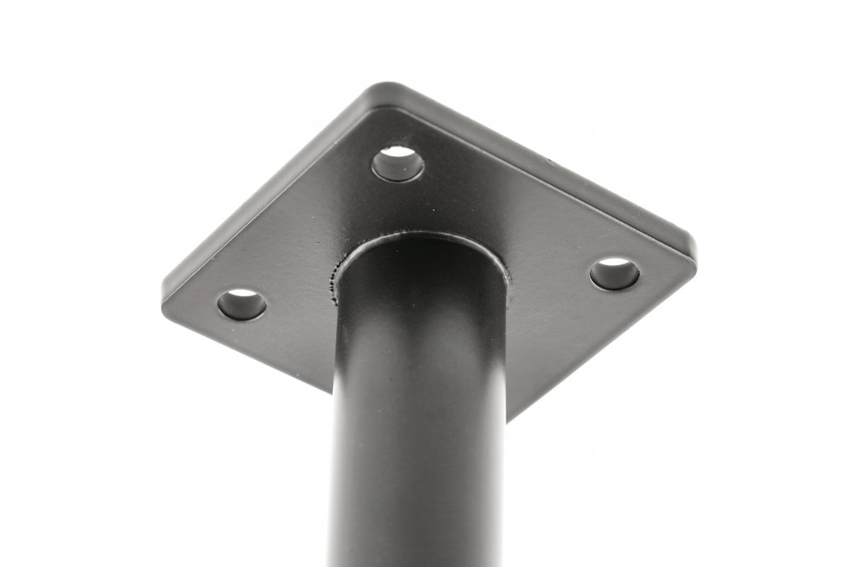 Möbelfuß aus Metall 15 cm - Schwarz