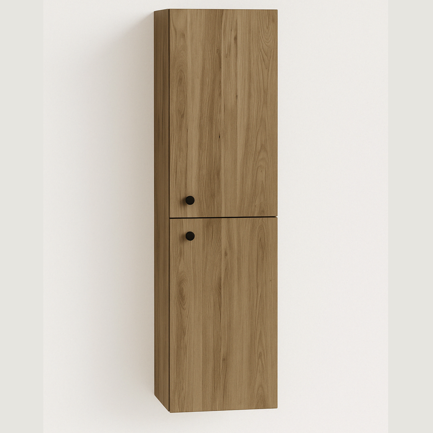 Bad Hochschrank 120 cm, 2 Türen Beti - Walnuss Dunkel
