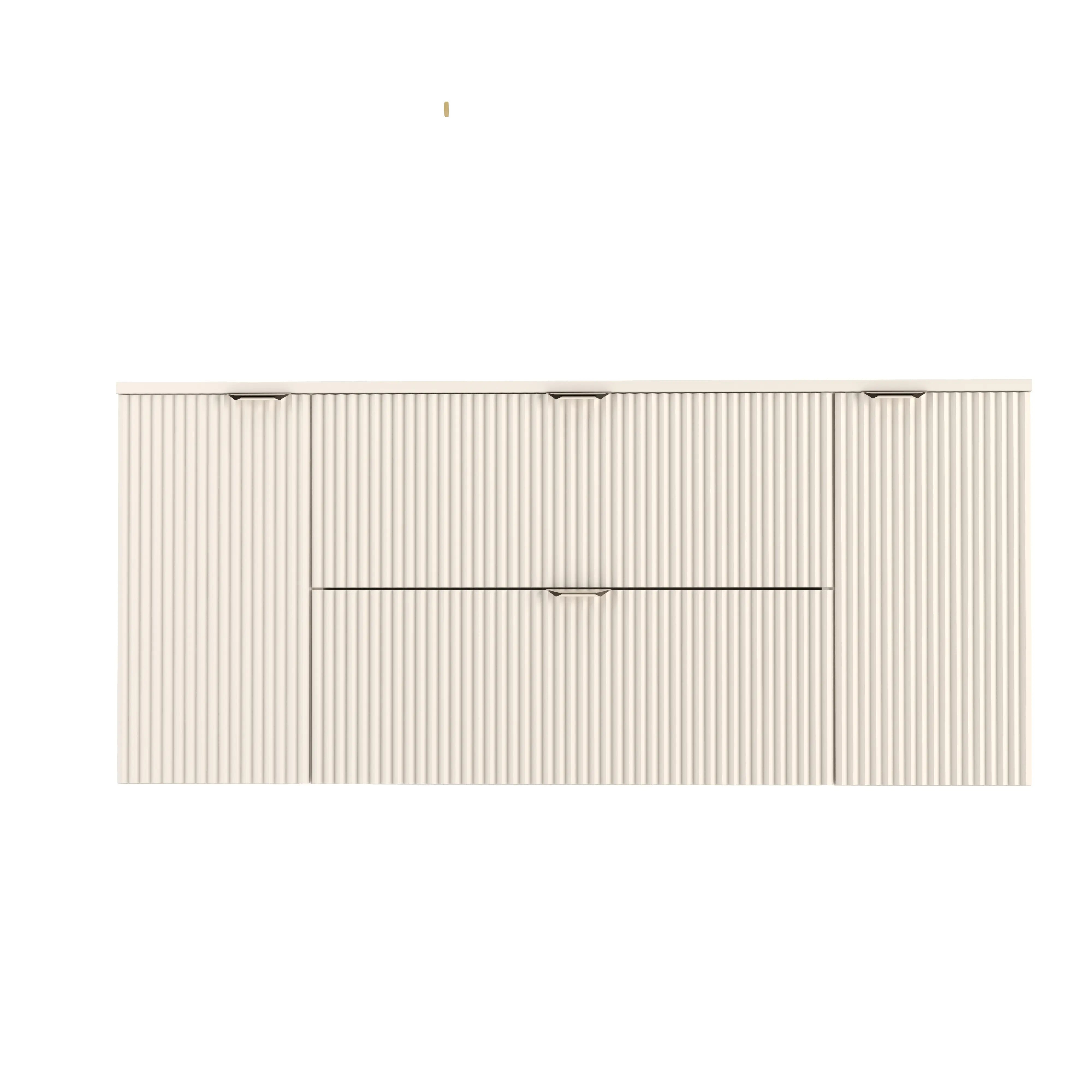 Waschtischunterschrank 140 cm mit 2 Türen und 2 Schubladen Willy - Kaschmir