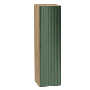 Bad Hochschrank Willy 120 cm, Grün, mit minimalistischem und modernem Design.