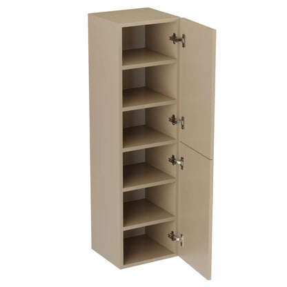 Bad Hochschrank 120 cm, 2 Türen Beti - Cappuccino