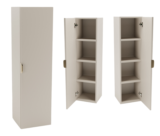 Bad Hochschrank 120 cm Orio - Kaschmir