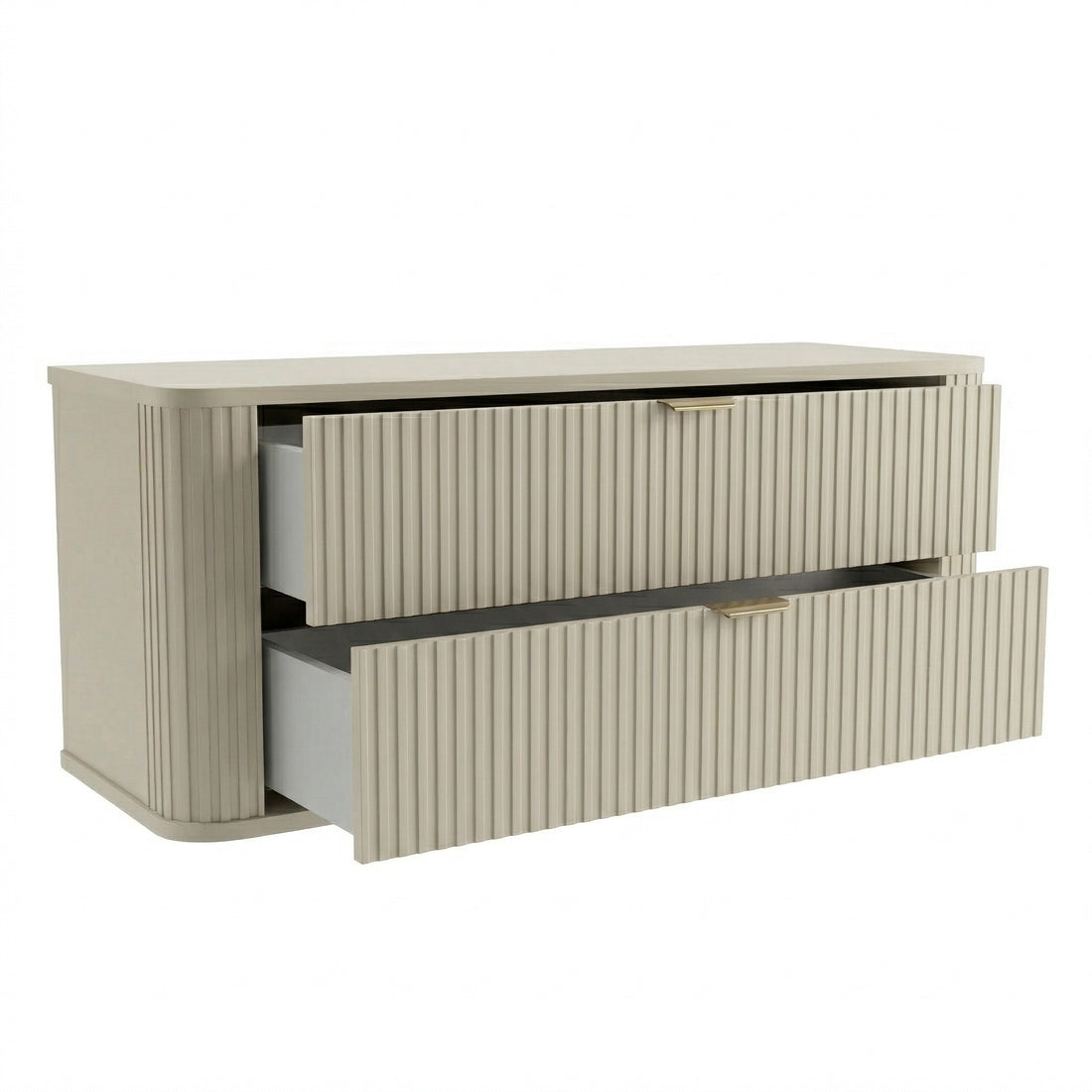 Geräumige Schubladen