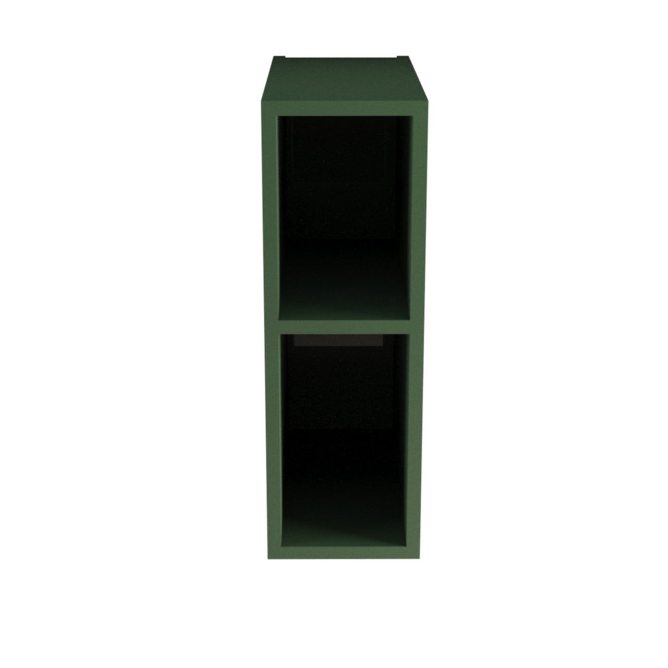 Schmales Regal 20 cm mit 1 Ablage - Salbei