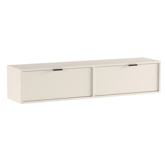 TV Schrank 140 cm Aura in der Farbe Kaschmir, ideal für elegante Wohnzimmer.