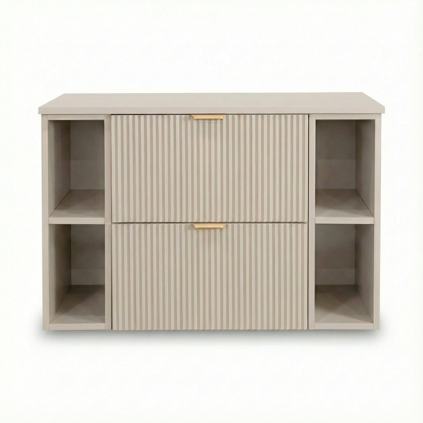 Waschtischunterschrank 100 cm mit 2 Regale Willy - Kaschmir