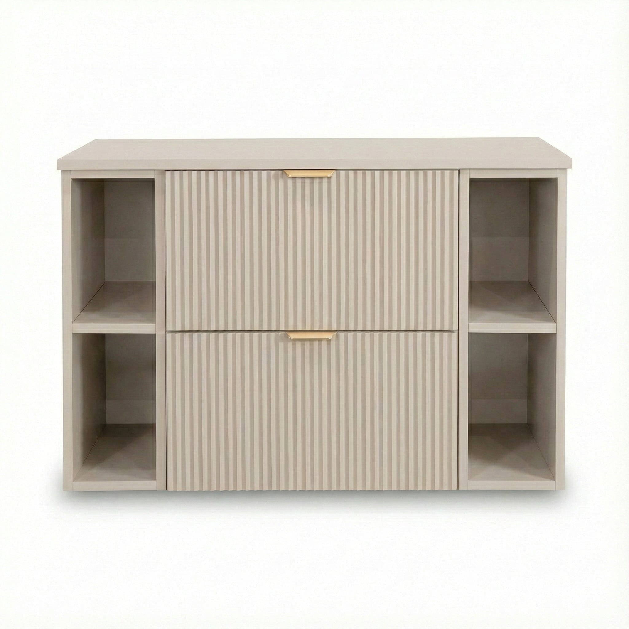 Waschtischunterschrank 100 cm mit 2 Regale Willy - Kaschmir