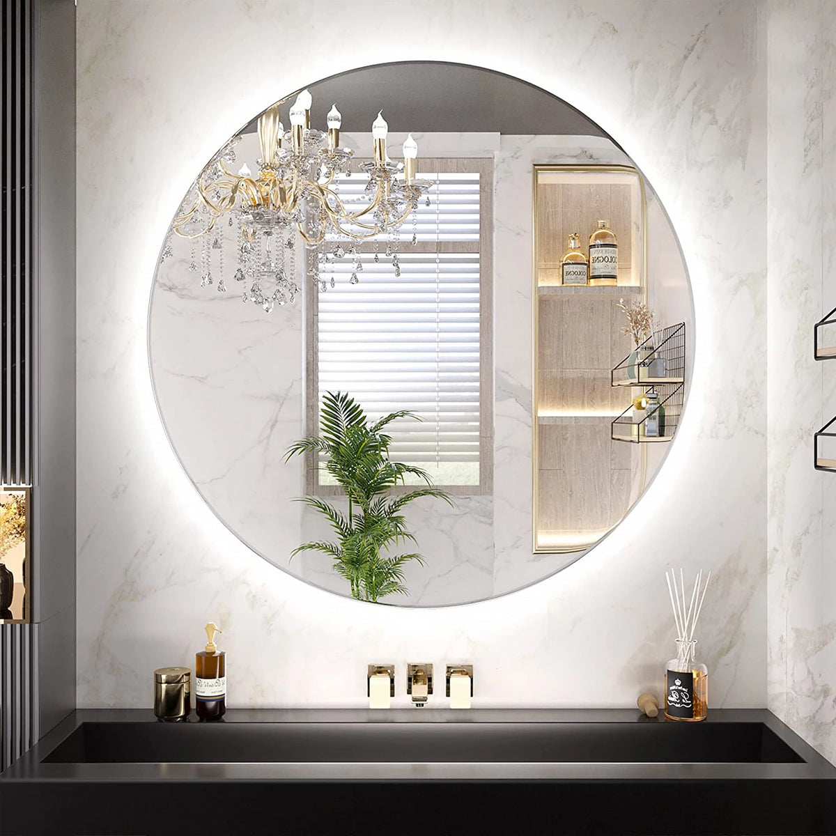LED-Wandspiegel HZJ - 60 cm