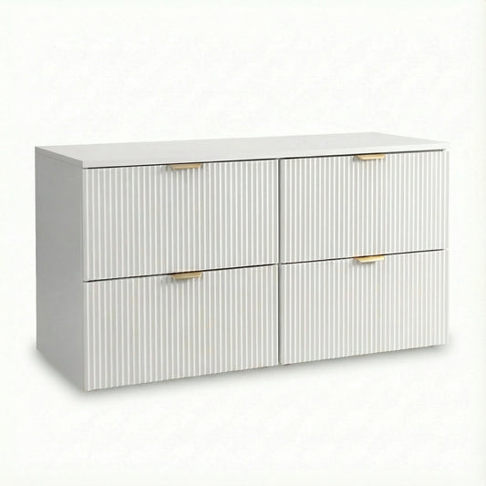 Waschtischunterschrank 120 cm Willy - Weiß