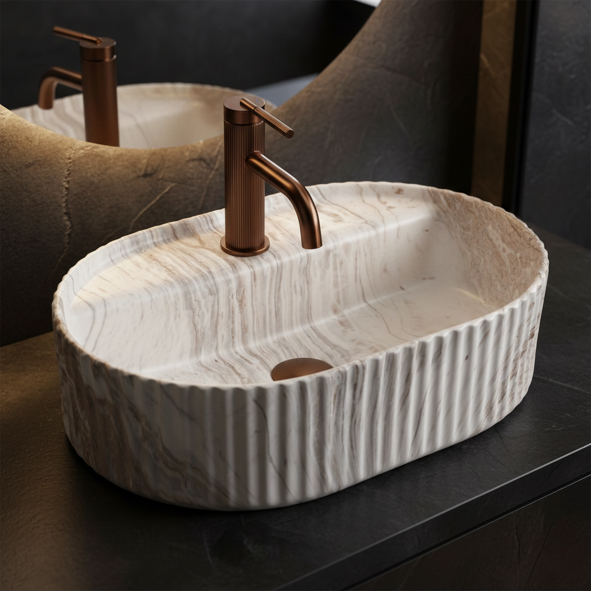 Aufsatzwaschbecken Marcela 50 cm - Saturn