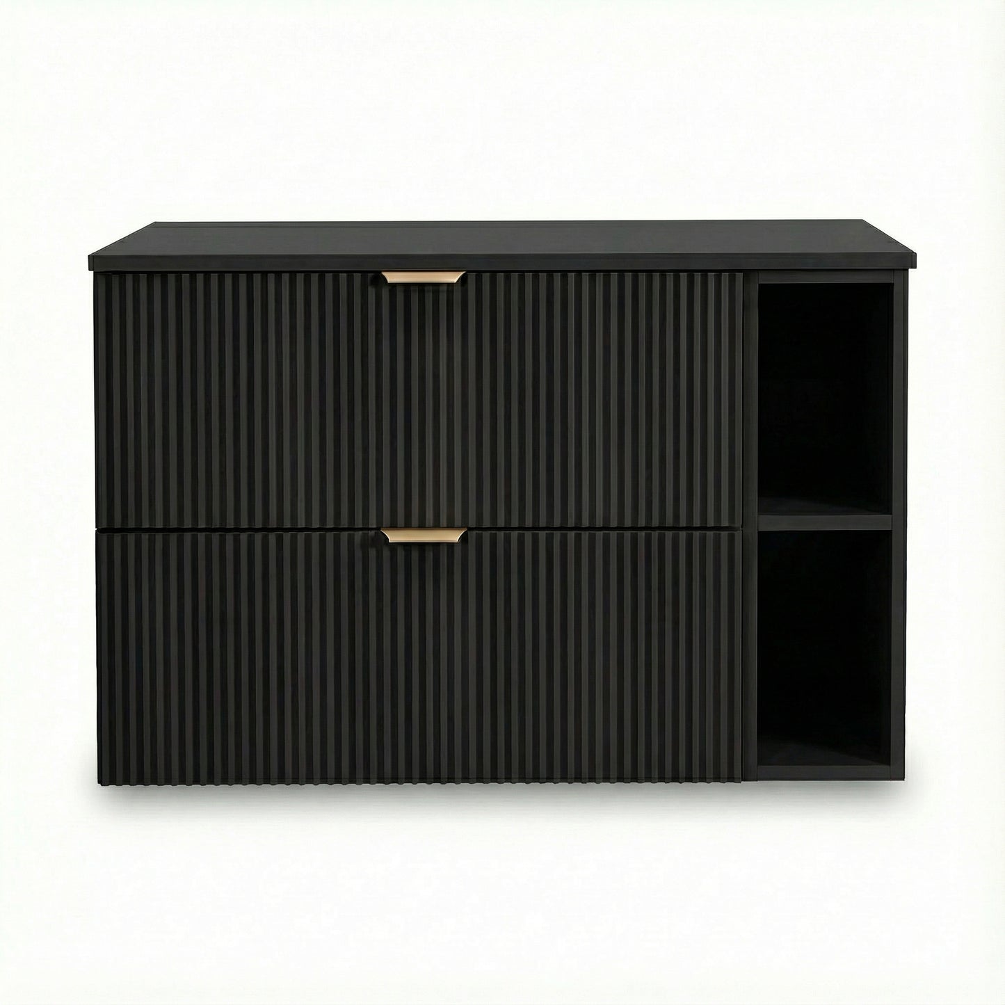 Waschtischunterschrank 100 cm Willy - Schwarz