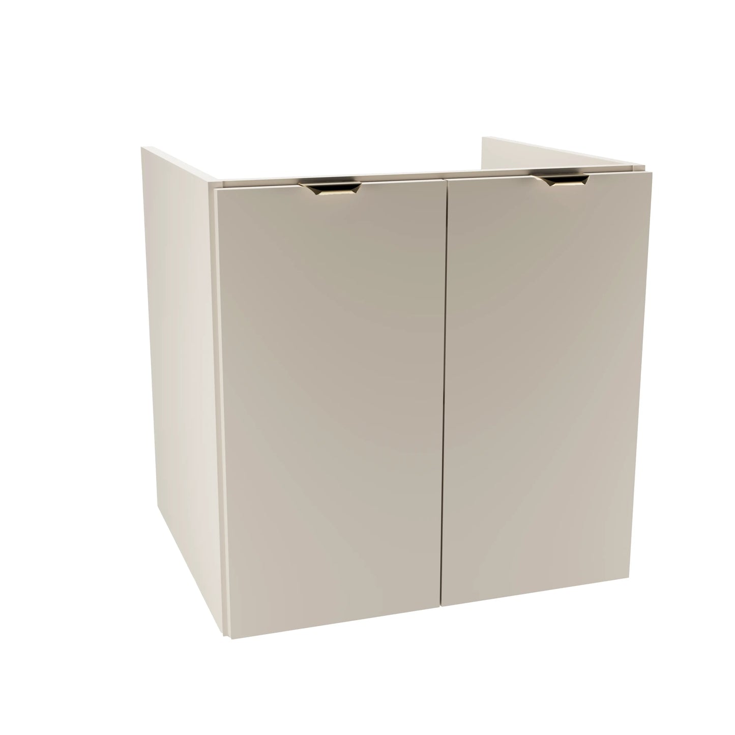 Waschtischunterschrank 60 cm mit Türen, ohne Oberteil Orio - Kaschmir