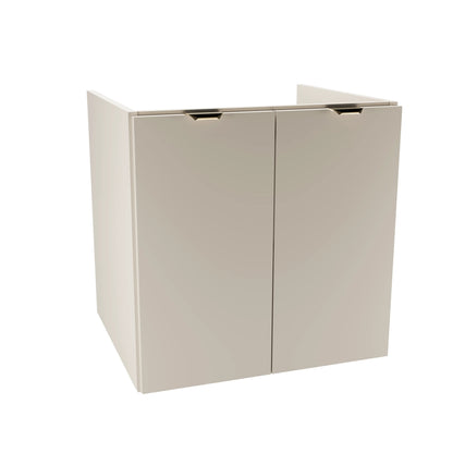 Waschtischunterschrank 60 cm mit Türen, ohne Oberteil Orio - Kaschmir