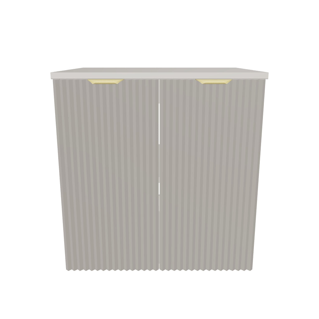 Waschtischunterschrank 60 cm mit Türen Willy - Kaschmir