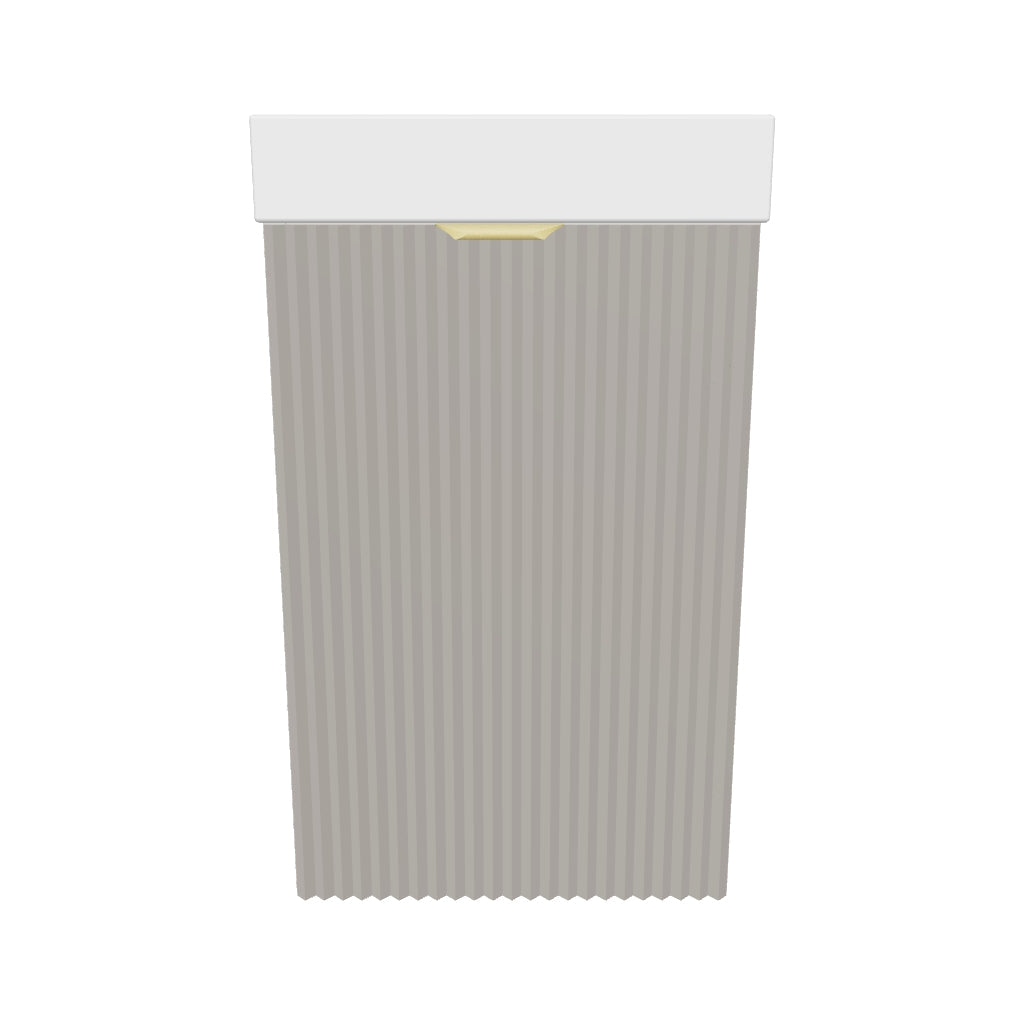 Waschtischunterschrank 40 cm mit Waschbecken Willy - Kaschmir