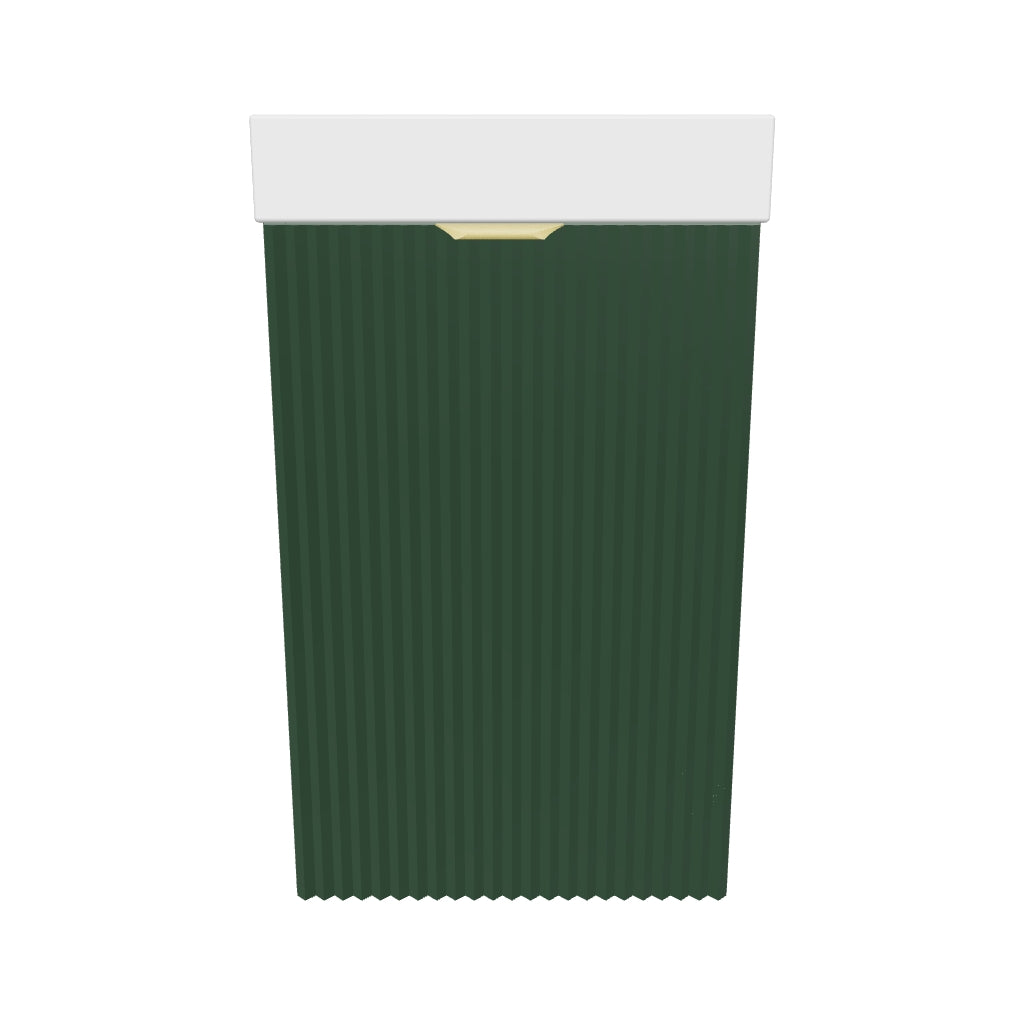 Waschtischunterschrank 40 cm mit Waschbecken Willy - Salbei