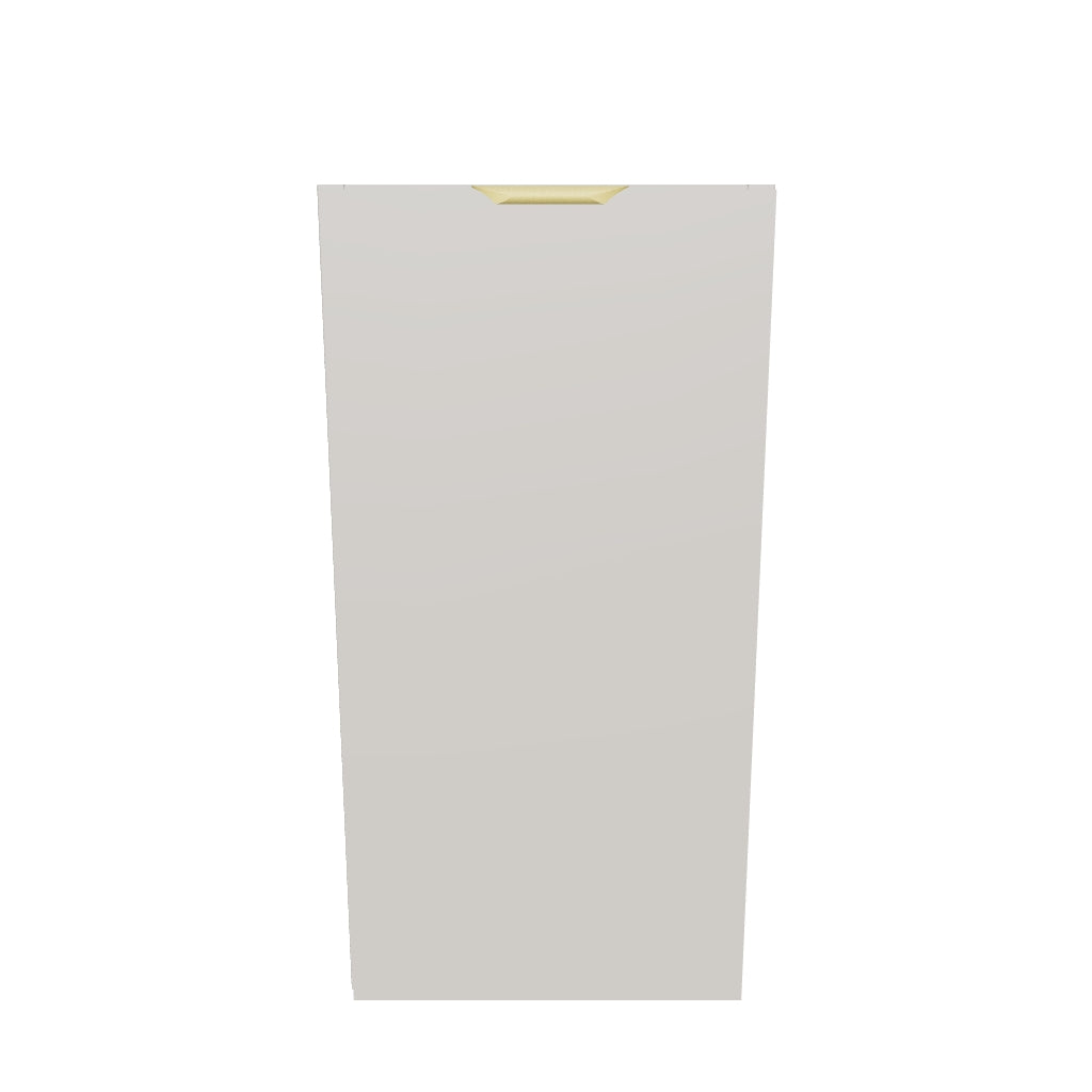 Badezimmerschrank 30 cm, glatte Fronten, 1 Tür Orio - Kaschmir