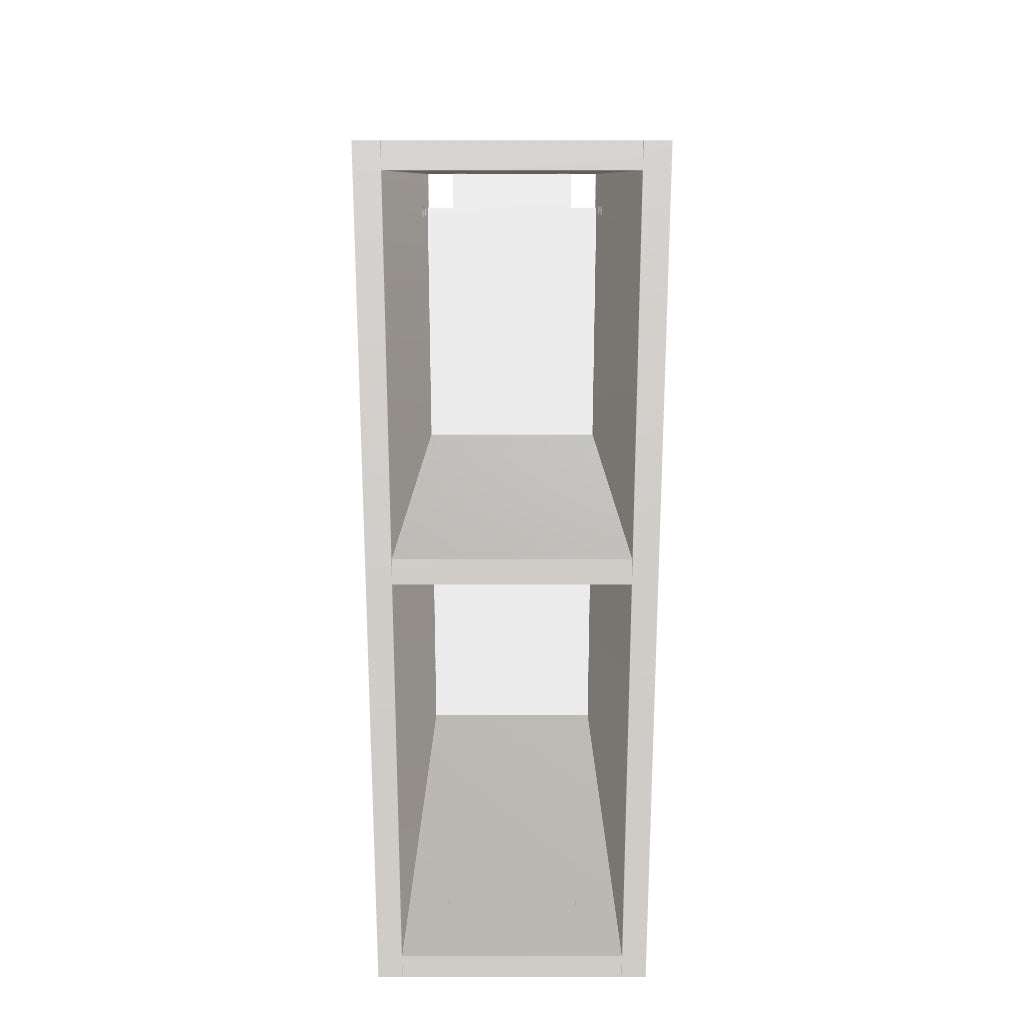 Schmales Regal 20 cm mit 1 Ablage - Kaschmir