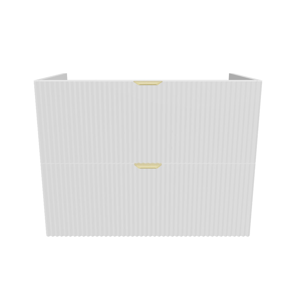 Waschtischunterschrank 80 cm, ohne Oberteil Willy - Weiß