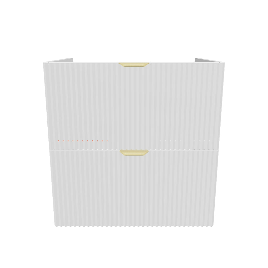 Waschtischunterschrank 60 cm, ohne Oberteil Willy - Weiß