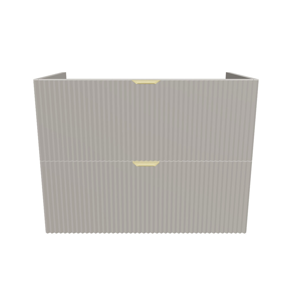 Waschtischunterschrank 80 cm, ohne Oberteil Willy - Kaschmir