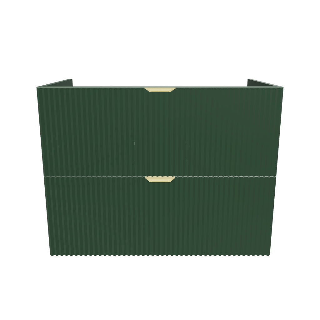 Waschtischunterschrank 80 cm, ohne Oberteil Willy - Salbei