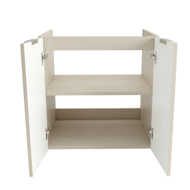 Waschtischunterschrank 60 cm mit Türen, ohne Oberteil Orio - Kaschmir