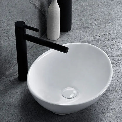 Waschtisch 40 cm Sofia - Weiße Keramik