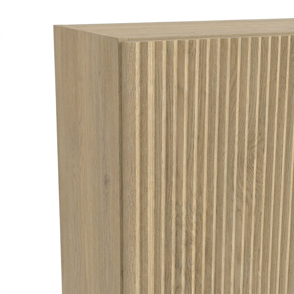 Hängender Badezimmerschrank, 30 cm, 1 Tür mit Einlegeboden Willy - Eiche Cremona