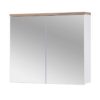 Badezimmer Spiegelschrank Weiß 80 cm breit BALI